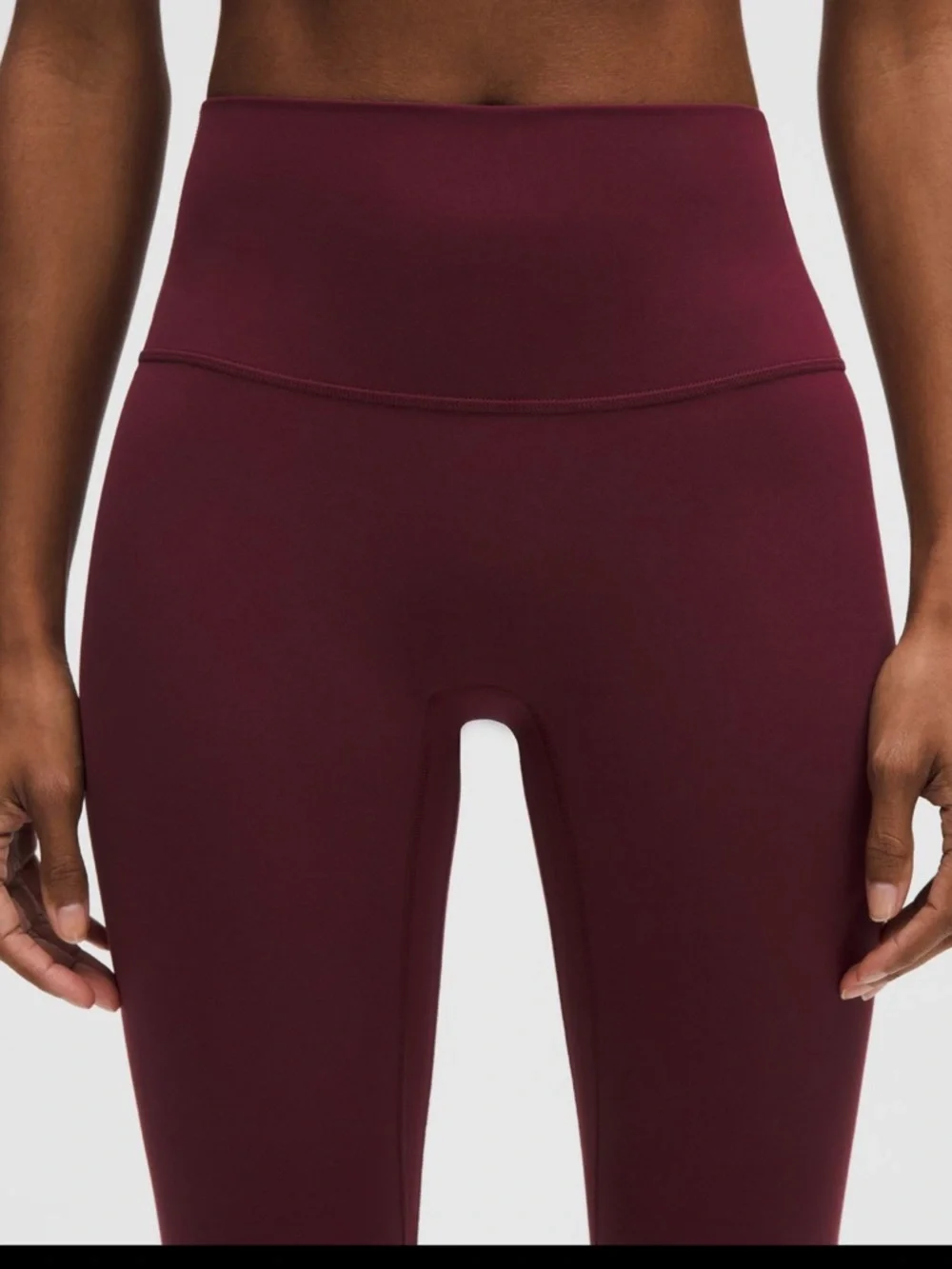 NWT lululemon Align No Line™ High-Rise
Pant 25" Burgundy Bay Size: 6 - Picture 3 of 5